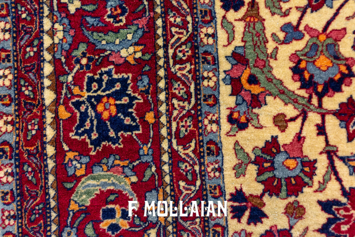 Antique Rug Tehran Extremly Fine n°:511664